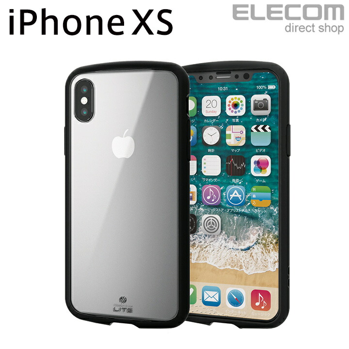 iPhone　XS用TOUGH　SLIM　LITE/クリア